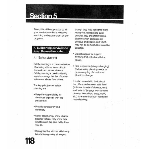 Multiple disadvantage safety planning and guidance Equation