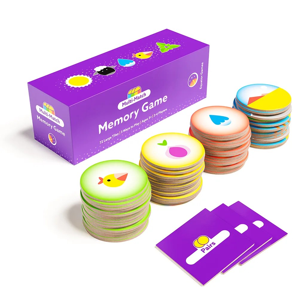 MultiMatch Memory Game Equator Games