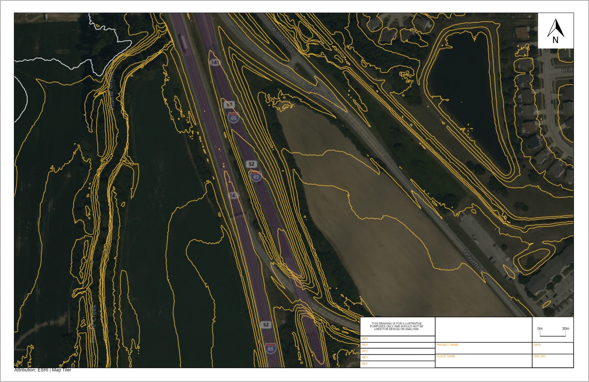 You will not find an Indiana Land Surveyor here Equator