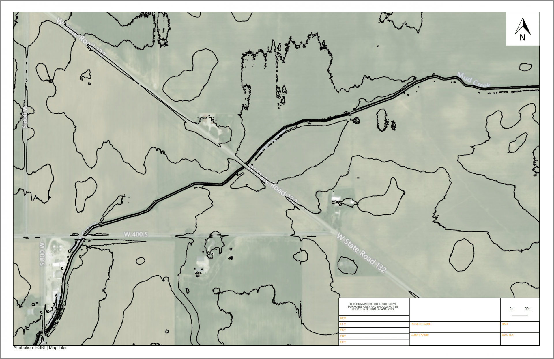 You will not find an Indiana Land Surveyor here Equator