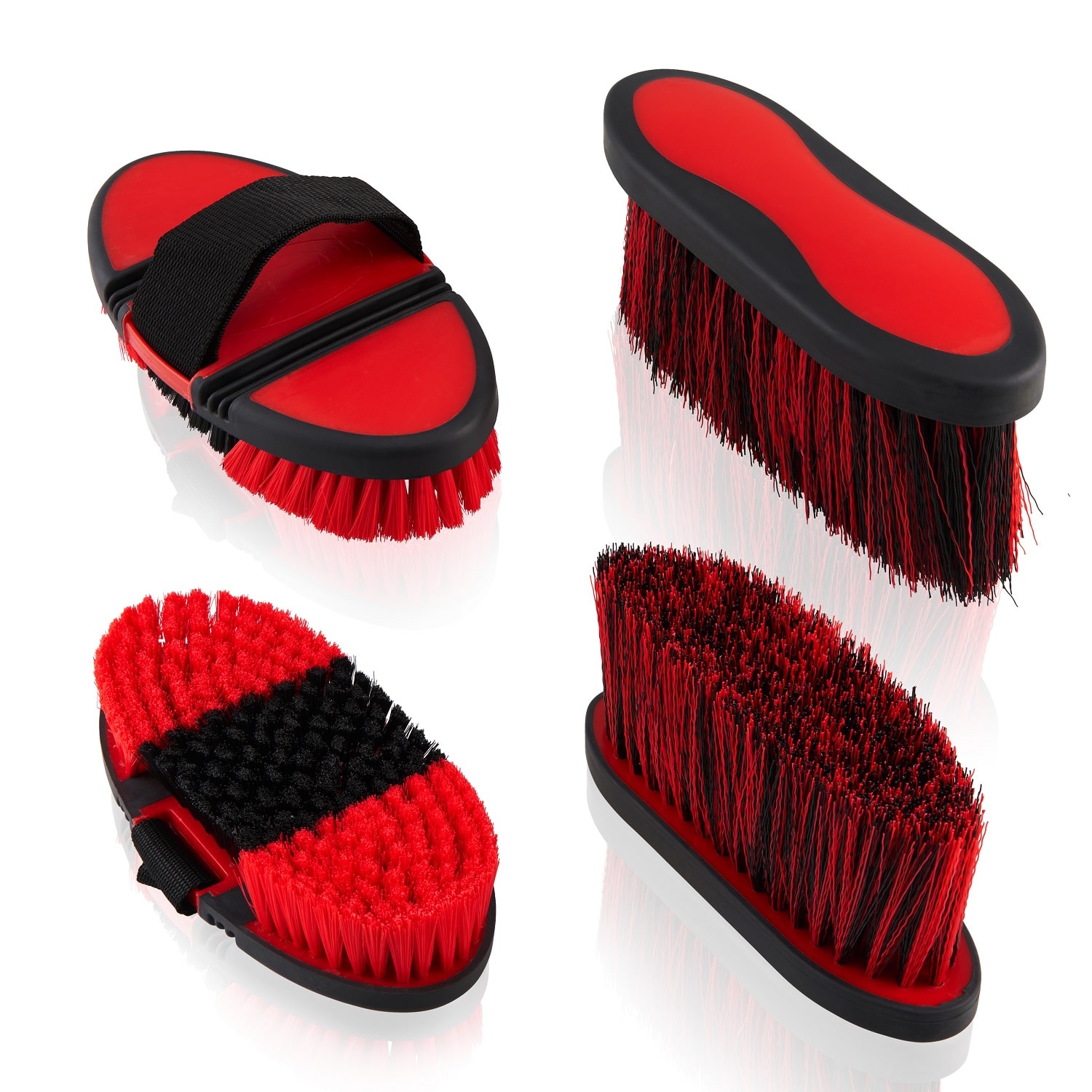 Horse Grooming Brush Set Perfect For Full Body Horse & Pony Currying