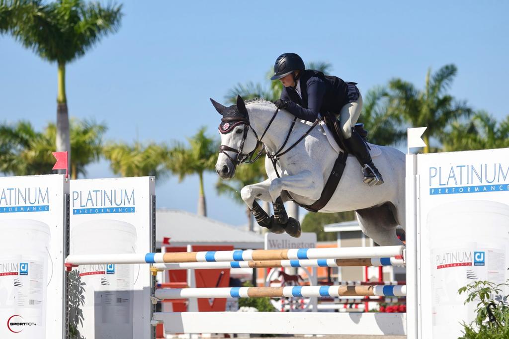 Jamaica’s Rachael Chandley at WEF Equestrian Federation Jamaica