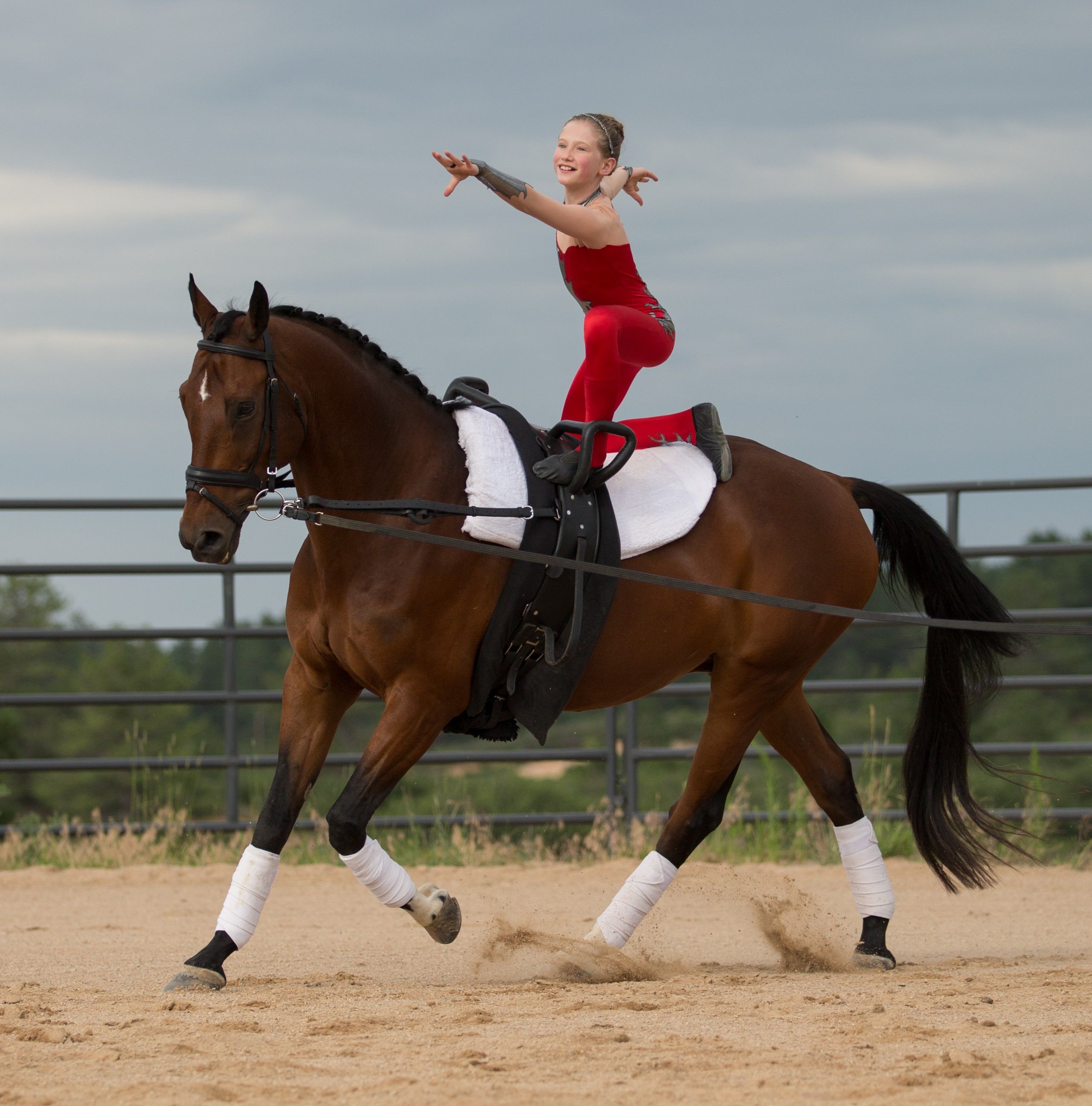 Horsemanship Equestrian Vaulting USA