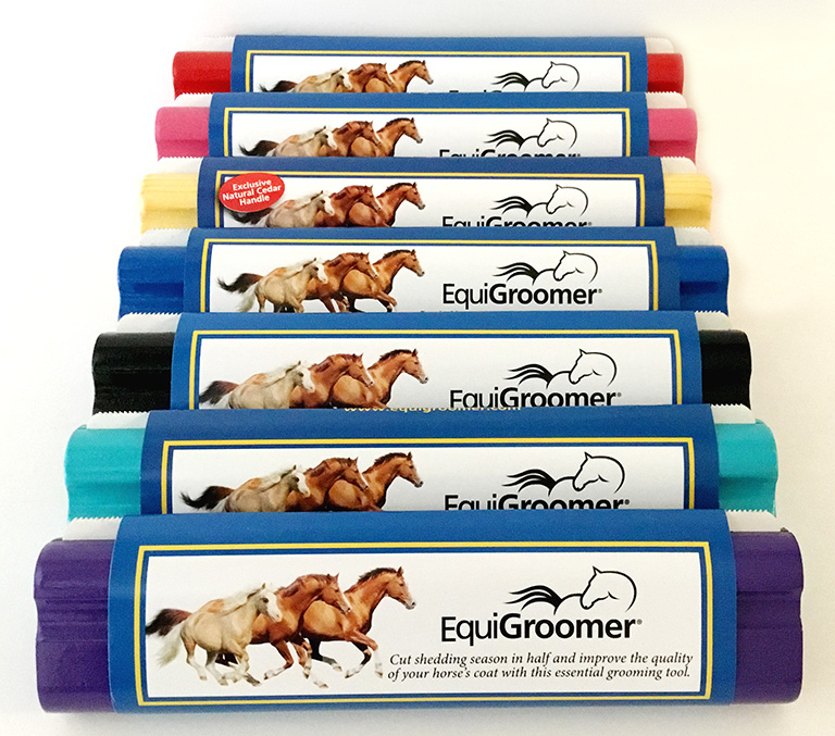 EquiGroomer 8Inch Horse Shedding Brush EquiGroomer