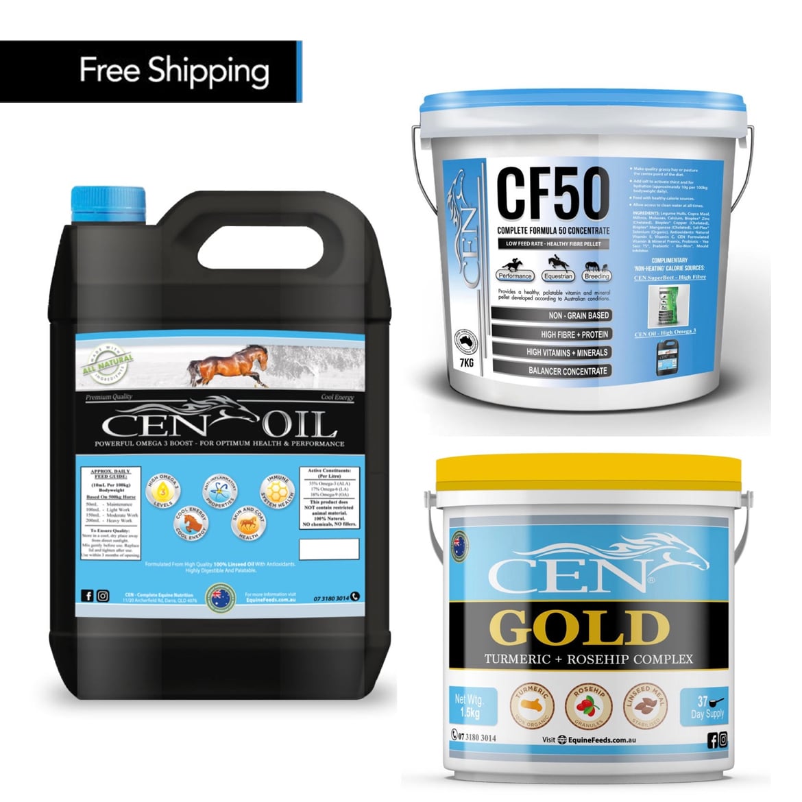 Horse Supplements & Feeds CEN Complete Equine Nutrition