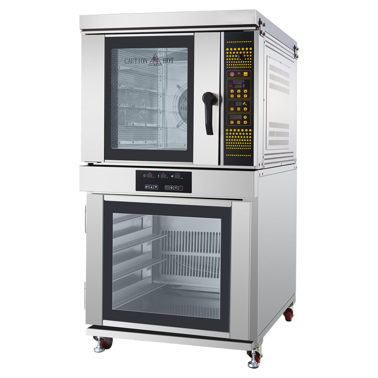 Gas Convection Oven With Proofer Steamer Spray Type Equip Chef
