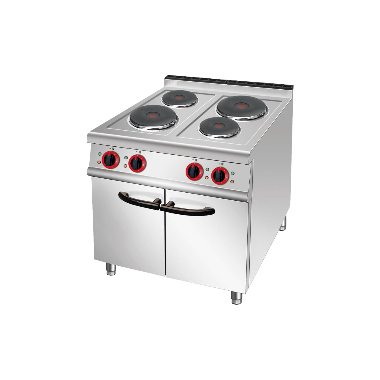 Electric 4Head Cooker Oven With Series Equip Chef
