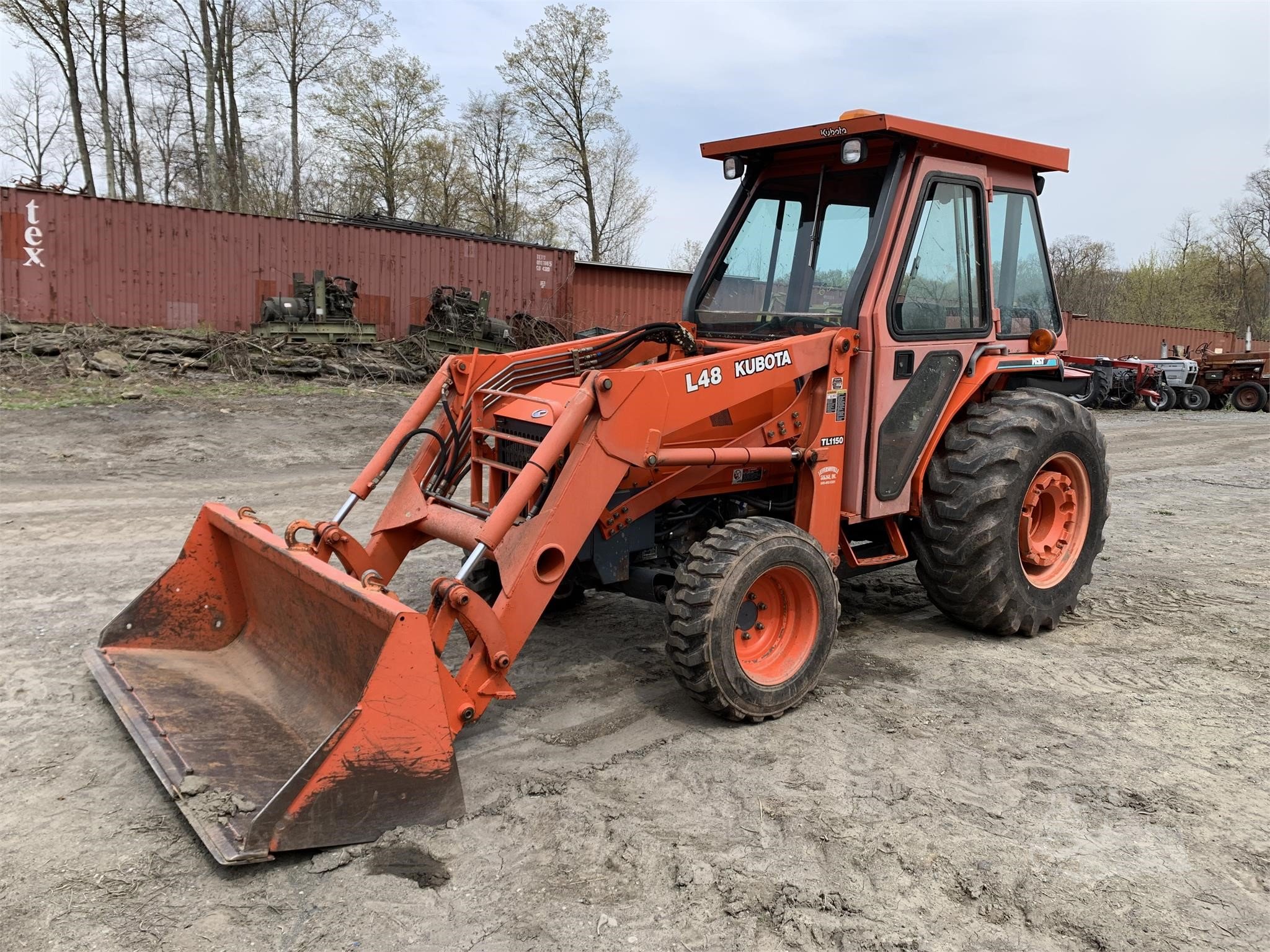 Kubota L48 Backhoe Farm Tractor EquipMap
