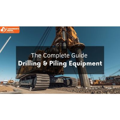 Drilling & Piling Equipment Guide 2025: Types & Uses | Equipments Dekho