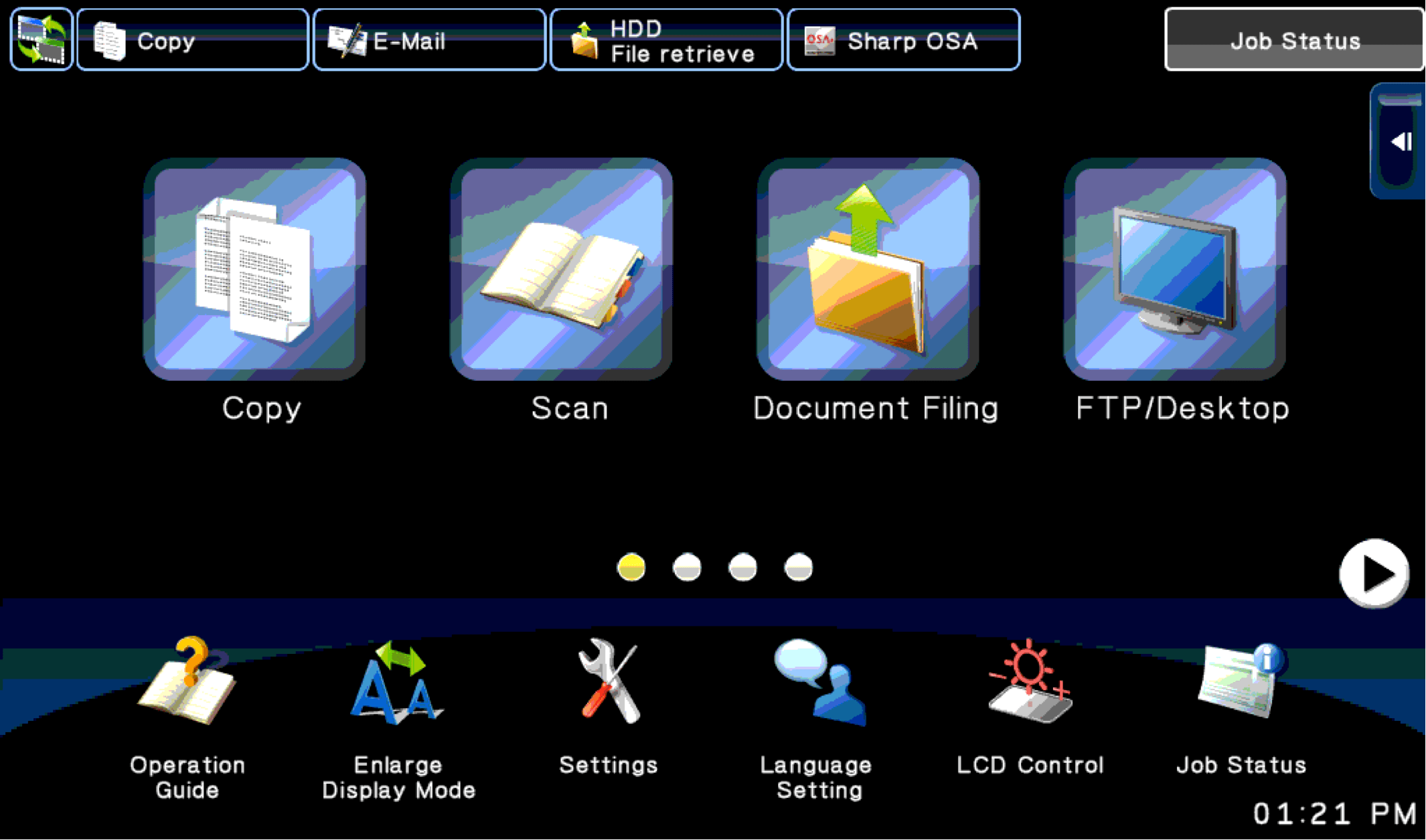How To Sharp Confidential Printing / Password Printing