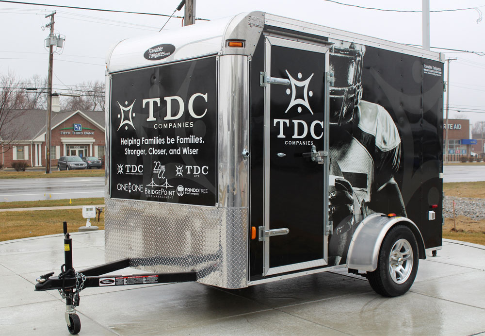 Enclosed Trailer Graphics & Installation EQUIPT Graphics Solutions