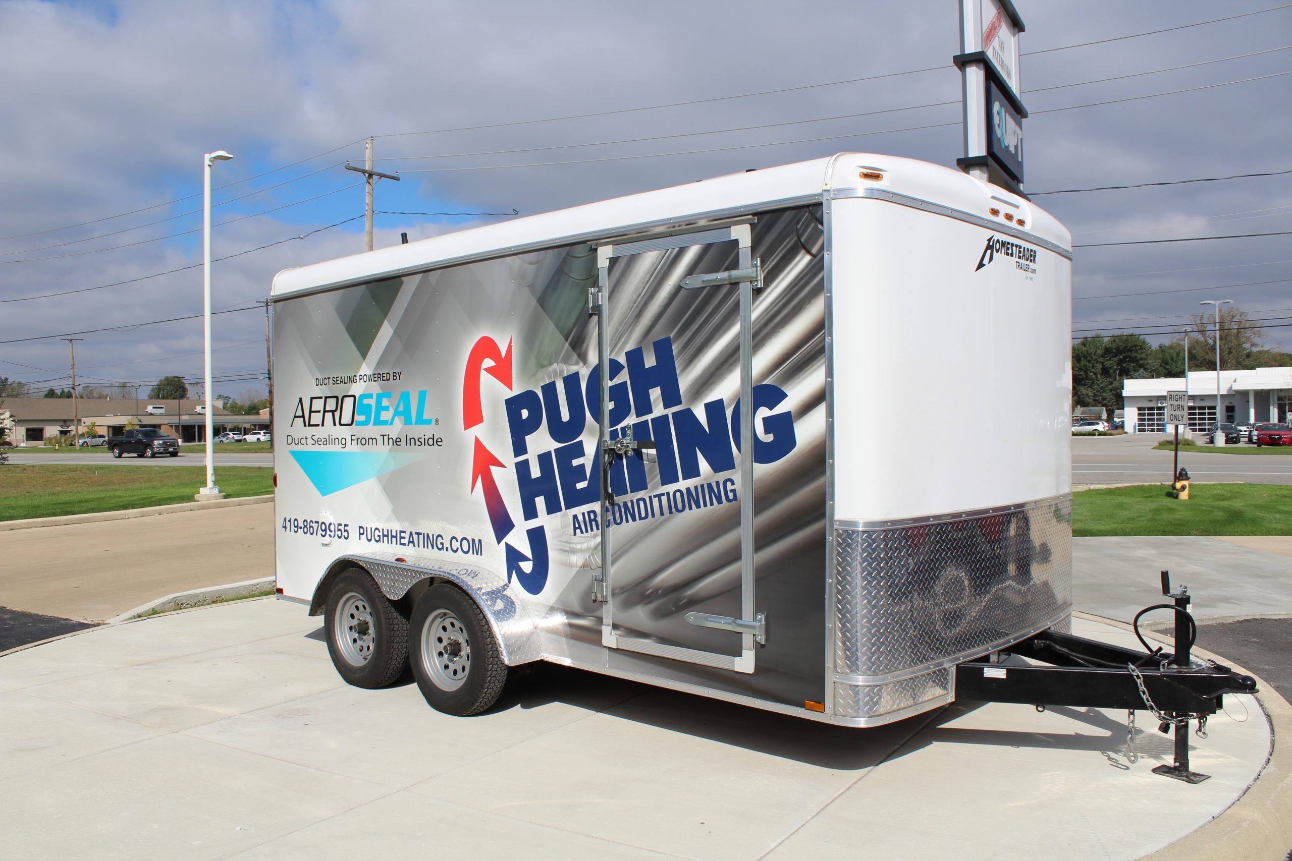 Enclosed Trailer Graphics & Installation EQUIPT Graphics Solutions