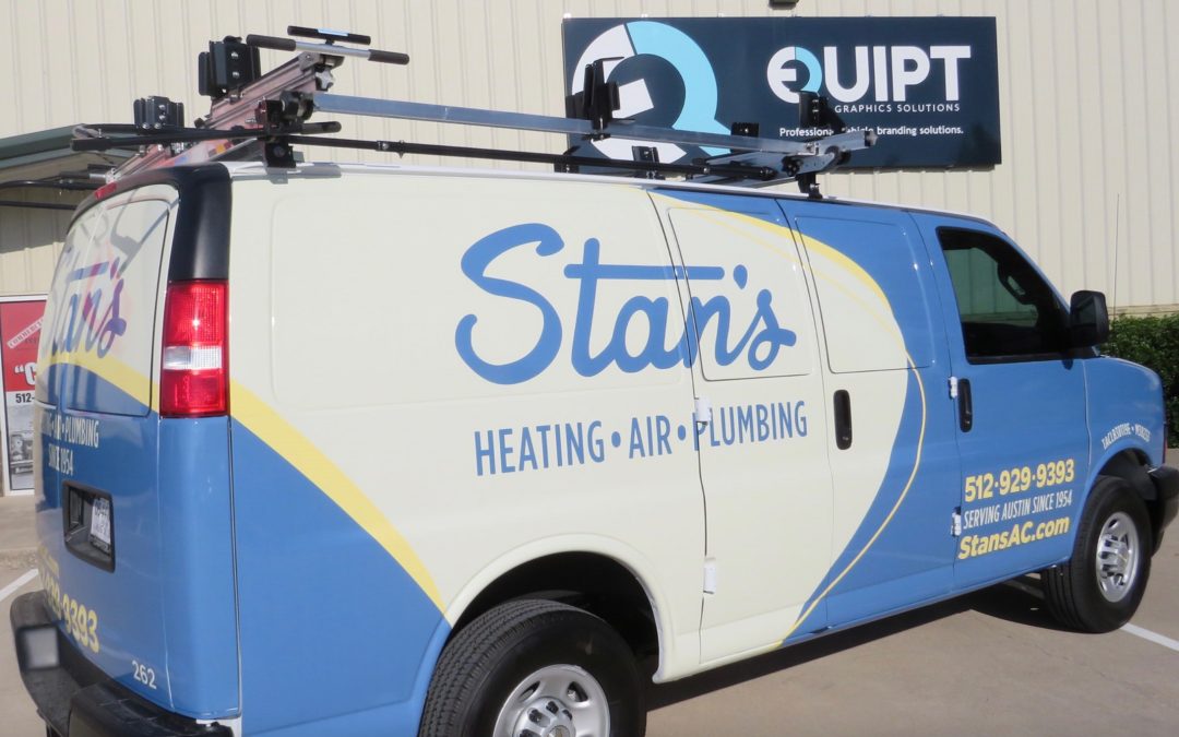 Personalize Your HVAC Van Fleet with Custom Wraps EQUIPT Graphics