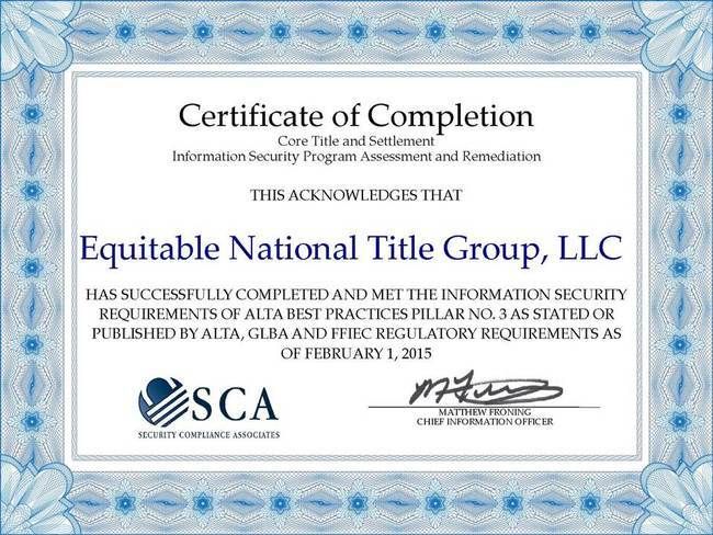 Certification in Alta's Best Practices I Equitable Title