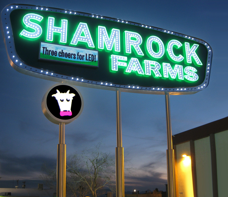 Shamrock Farms Equity Sign