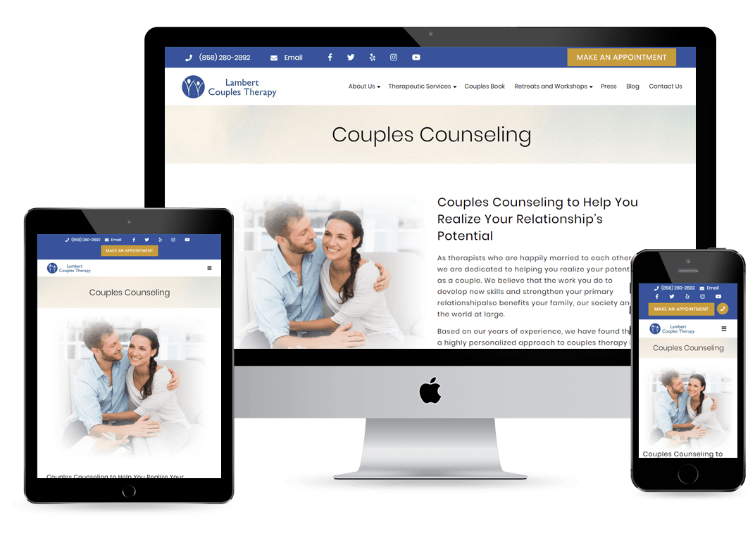Lambert Couples Therapy Digital Marketing Agency San Diego, Los Angeles CA