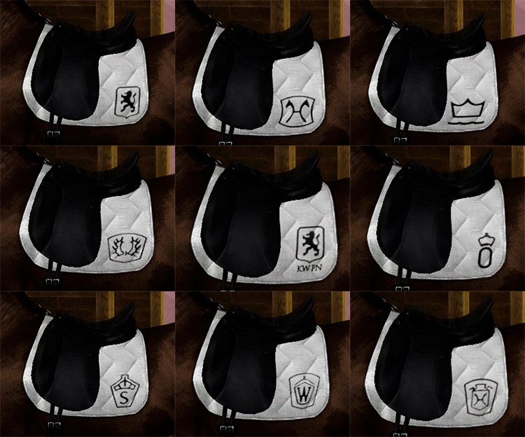 Brand Saddle Pads Equus CC Database