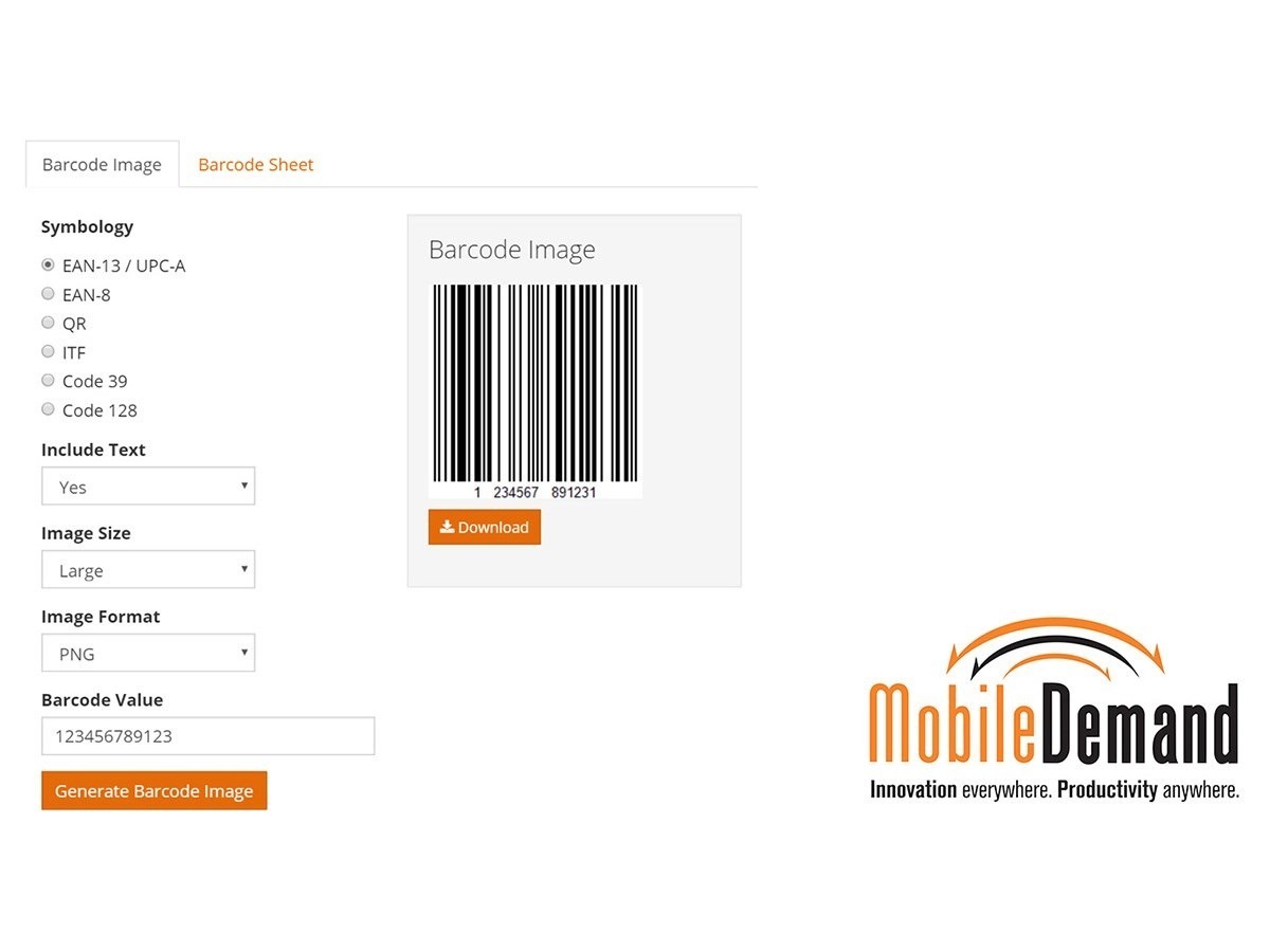 Barcode Generator EQUVERA