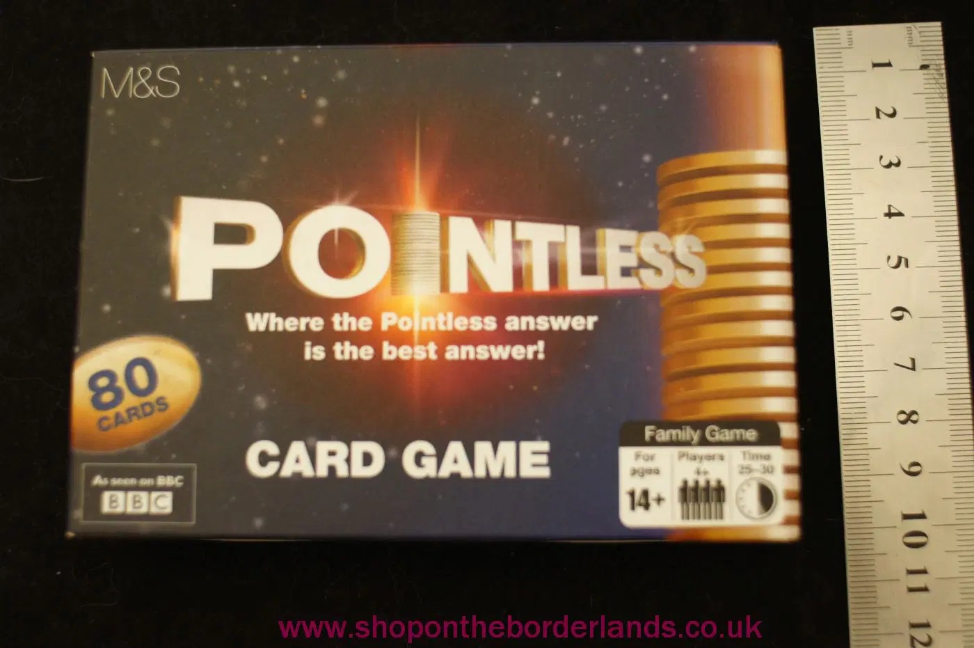 Pointless Card Game, boxed card game The Shop on the Borderlands
