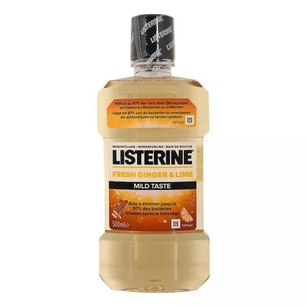 Listerine Fresh Ginger & Lime Milder Taste 500ml eRange.lk