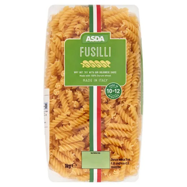 Asda Fusilli 500g eRange.lk