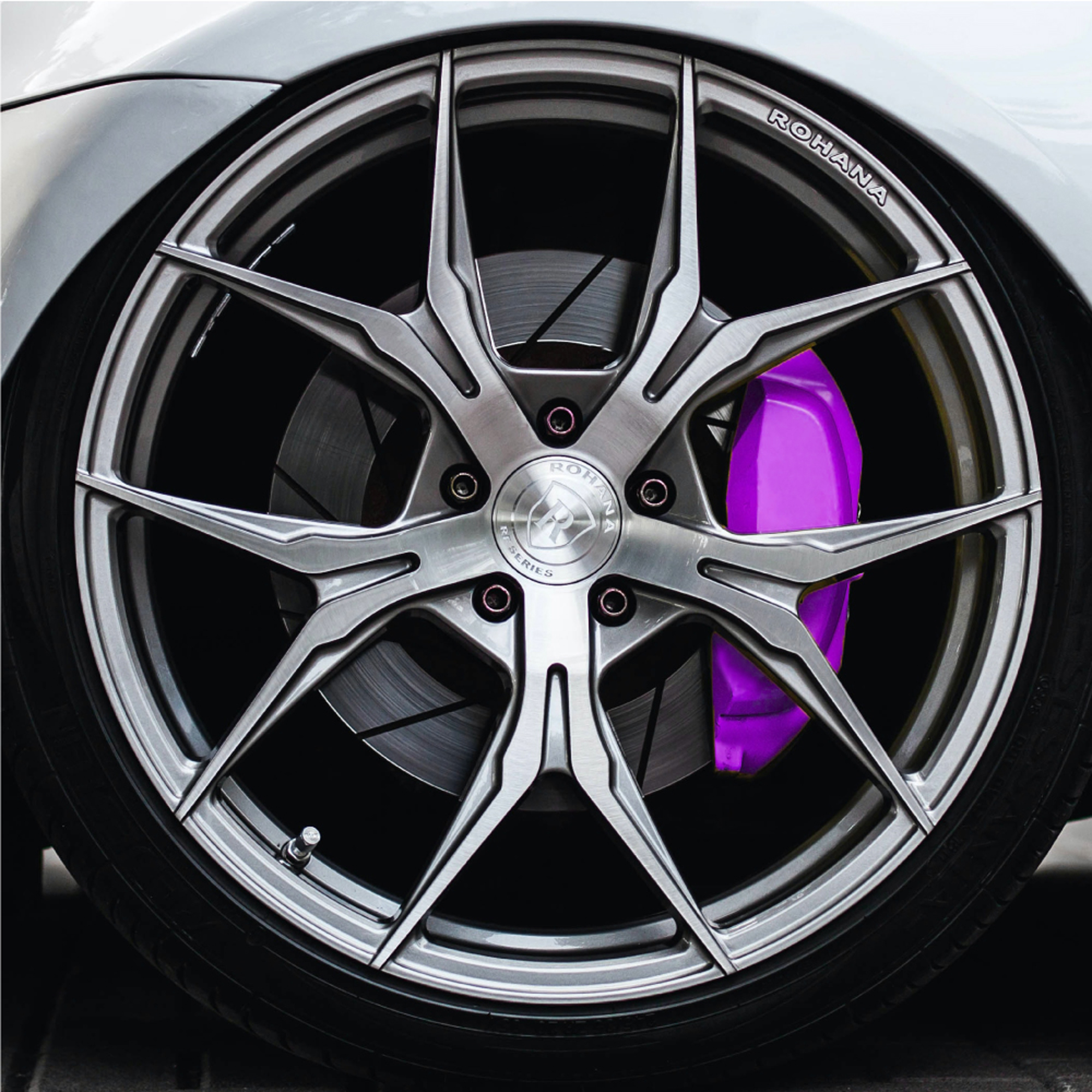 Purple Caliper Paint Kit 2K High Temp Premium Spray Paint