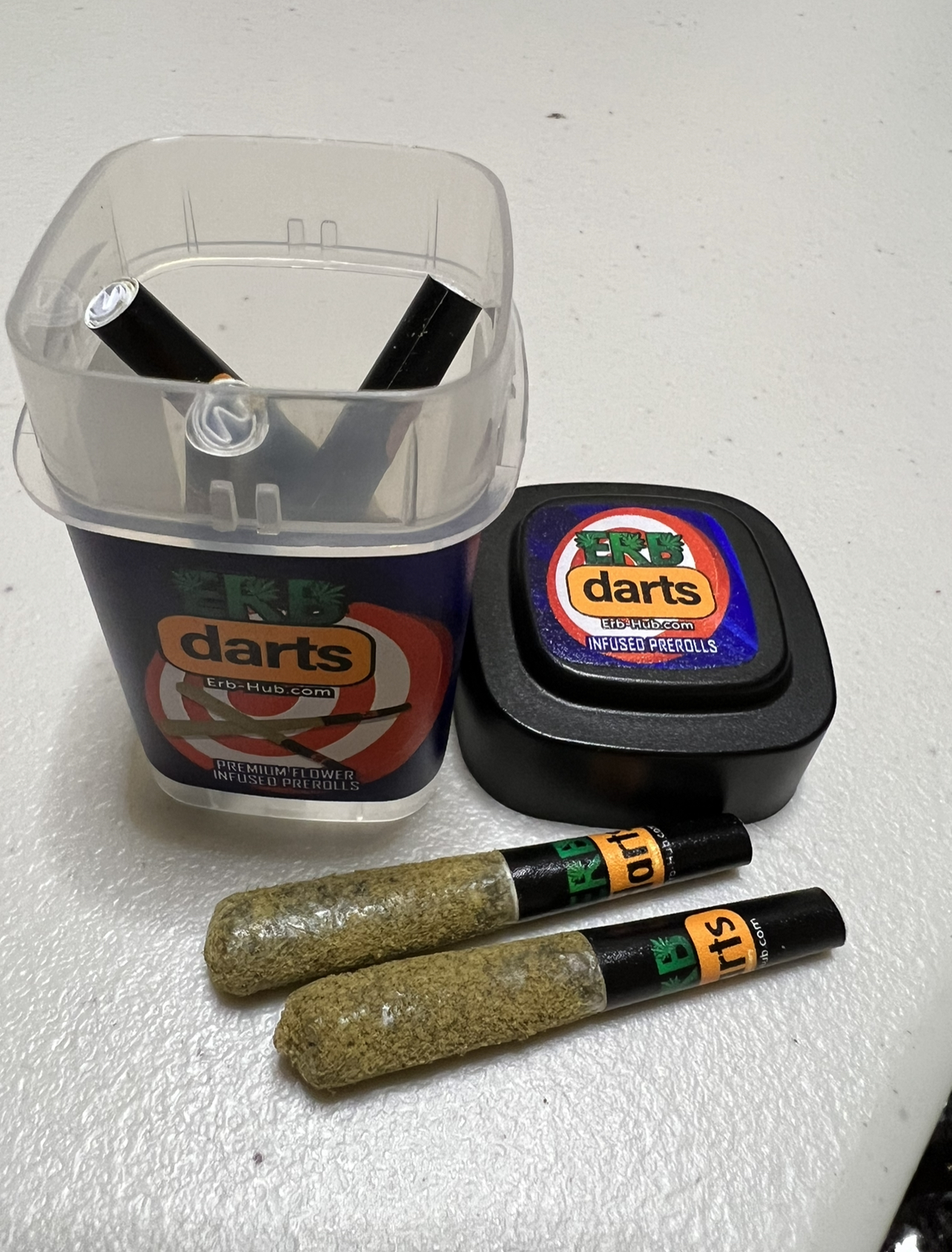 5 Erb Darts Live Resin & Liquid Diamonds Infused Pre Rolls Digital Art