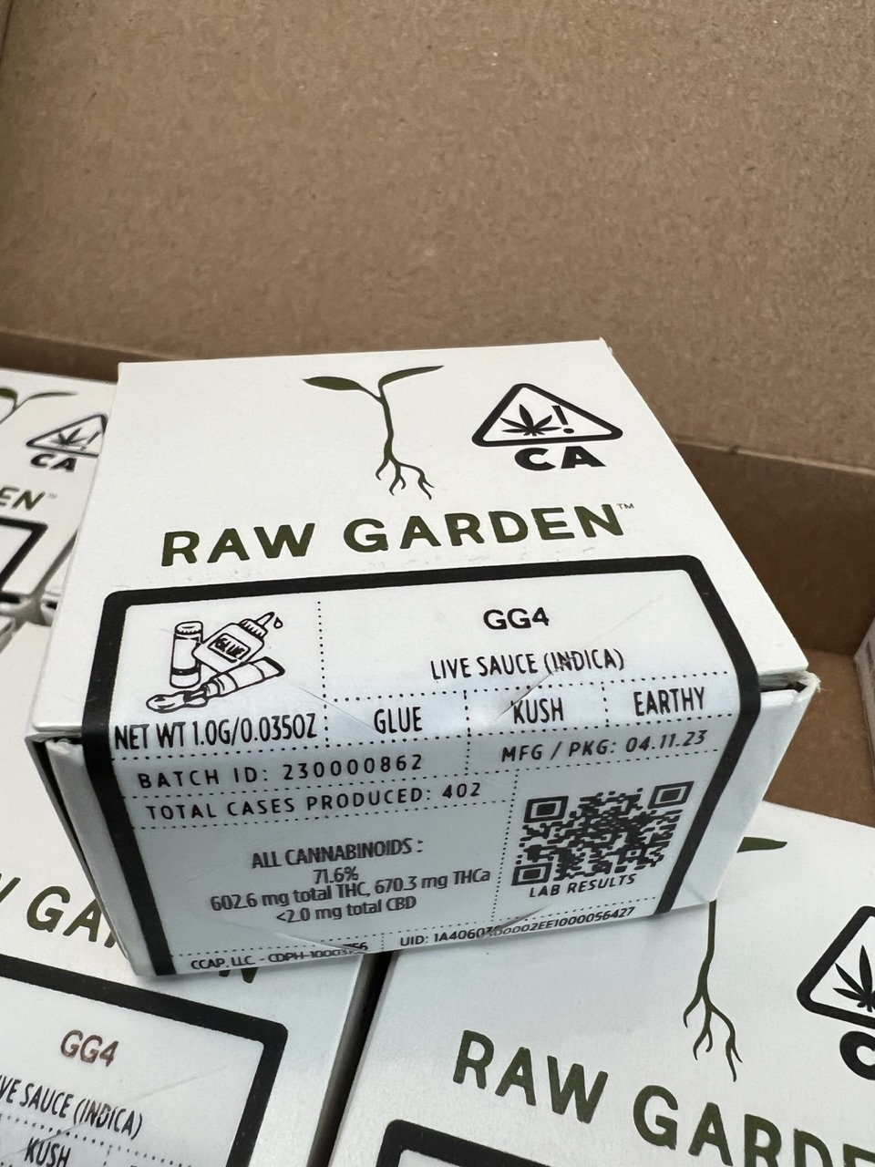1G Raw Garden Live Sauce Digital Art ERB HUB