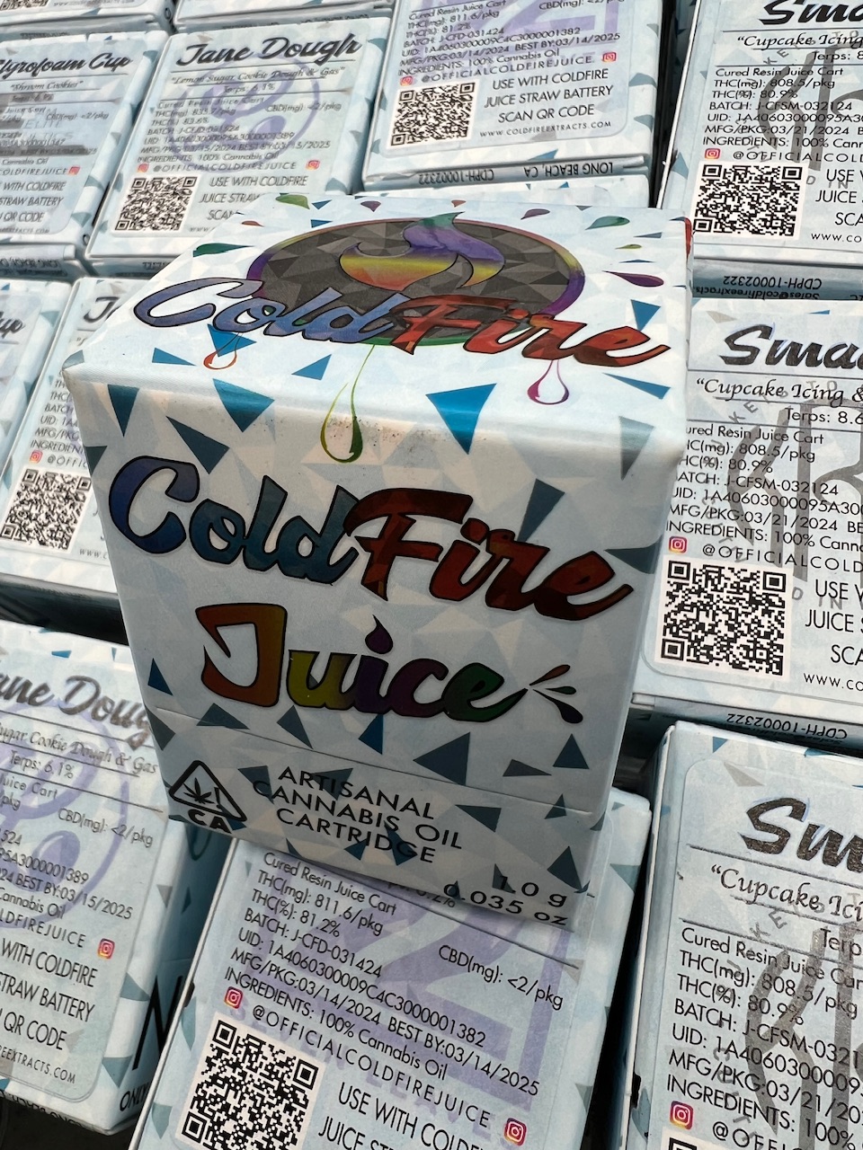 1G Cold Fire Juice Cart Digital Art ERB HUB