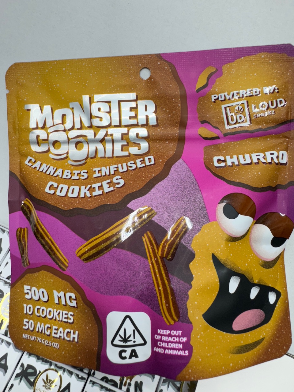 Monster Cookies 500mg Digital Art ERB HUB