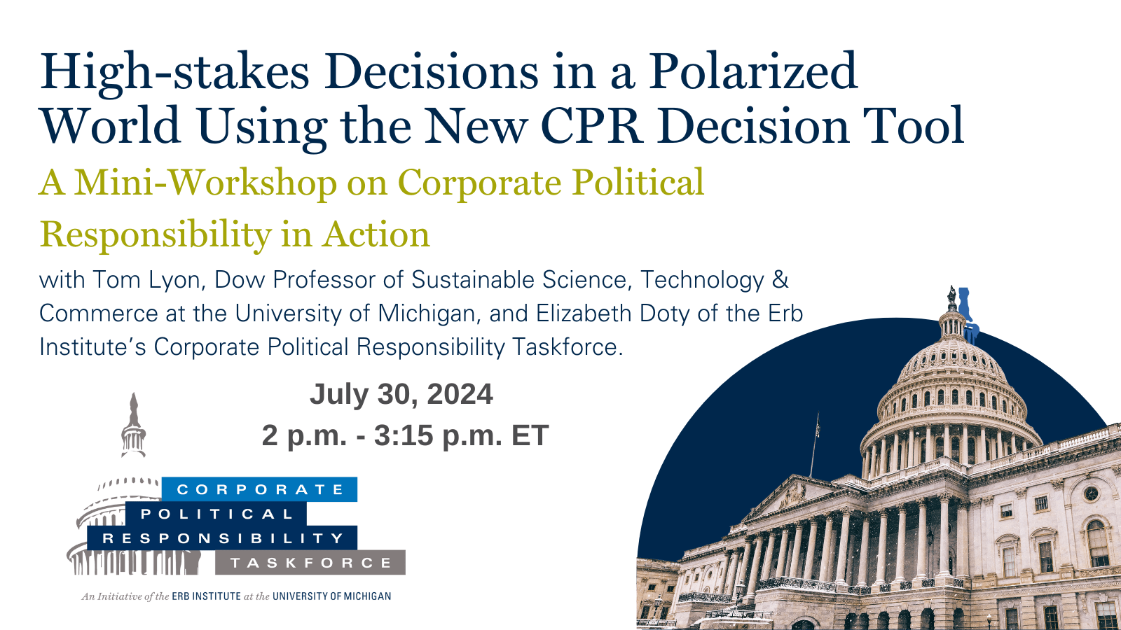 CPRT Highstakes Decisions in a Polarized World Using