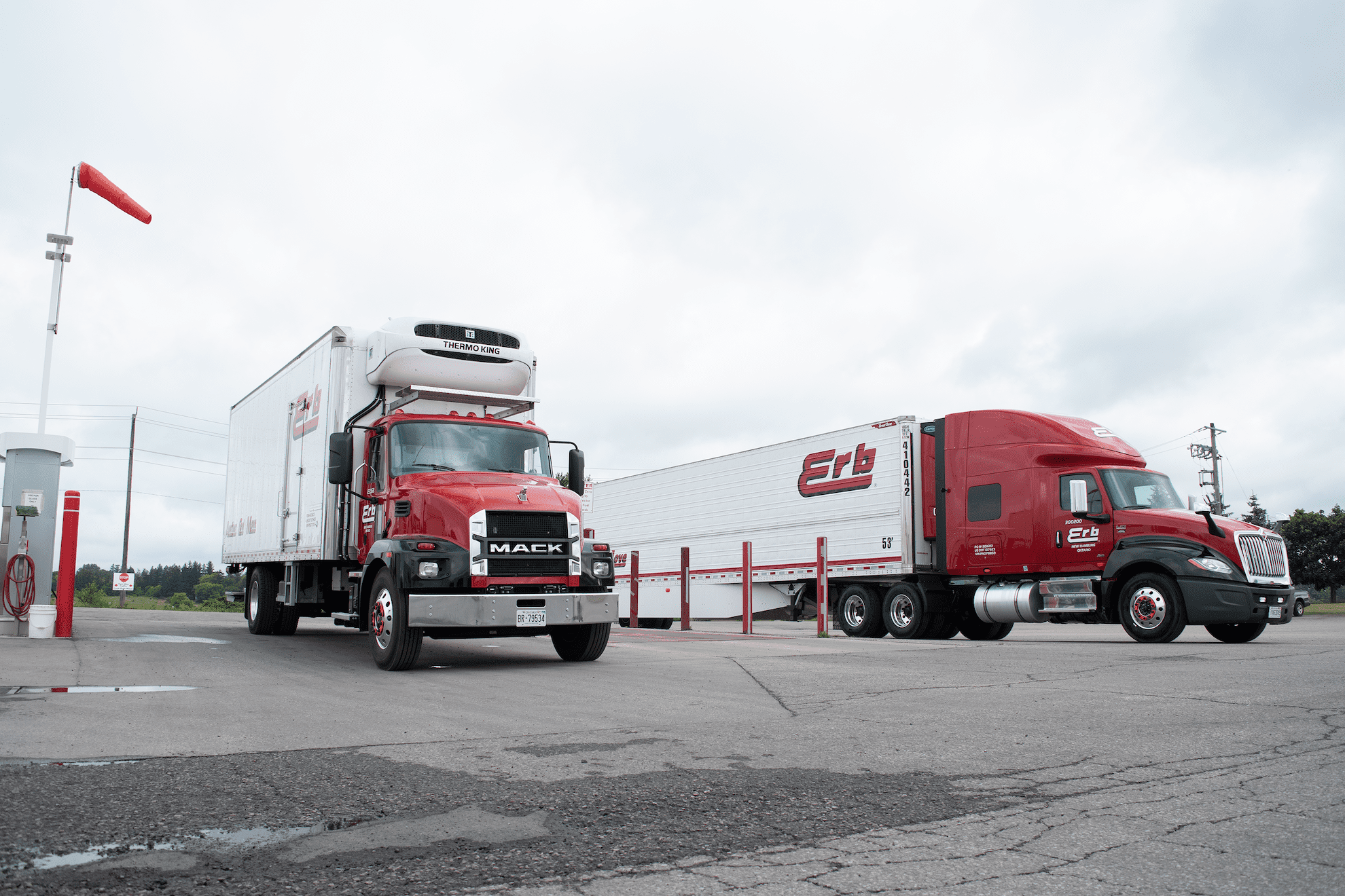 The Erb Group Canada & US Refrigerated Transport Services