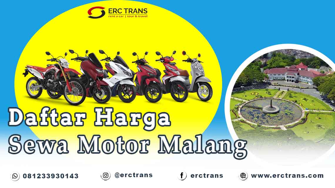 Harga Rental Motor Termurah Malang, Unit Baru & Prima 2023