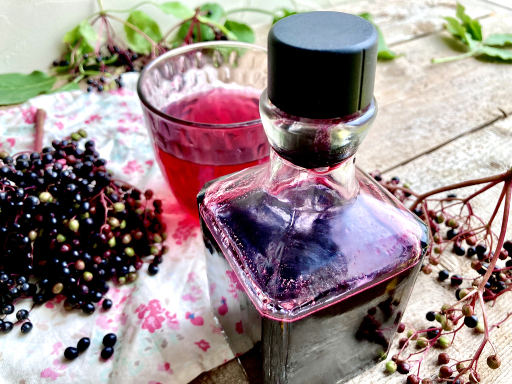 Holundersaft Selber Machen Holunderbeerensaft Herstellen Gesund