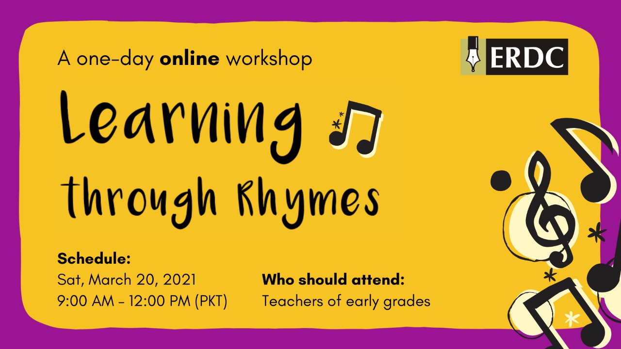 Learning through Rhymes ERDC