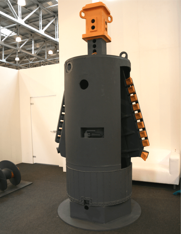 Belling buckets for pile foot enlargement ERDE TOOLS