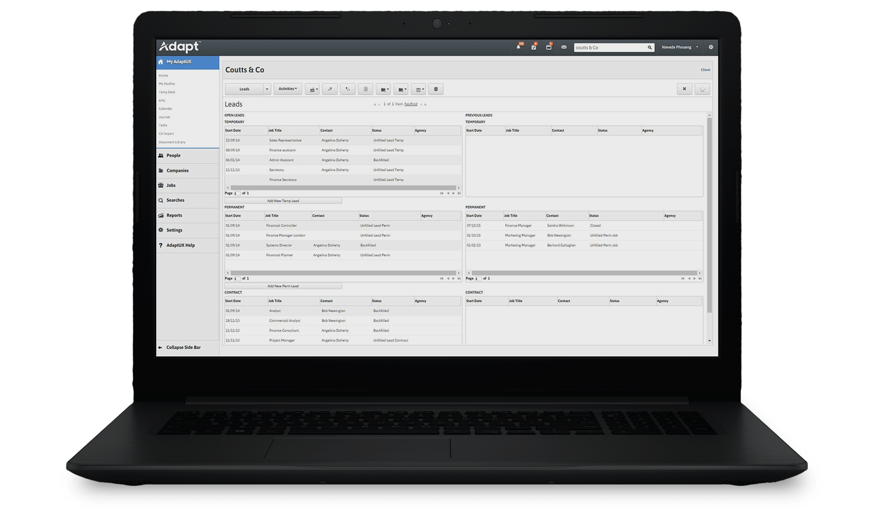 Recruitment Software Adapt Overview