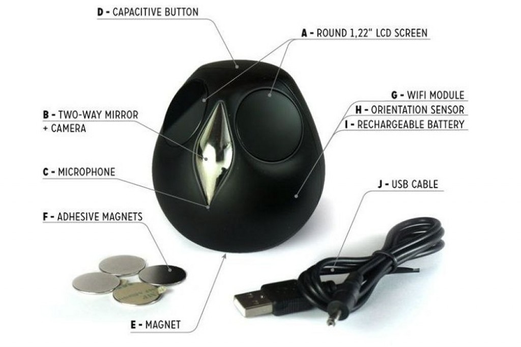 ULO Este o Camera de Securitate Pentru Acasa in Forma de Bufnita eRev.ro