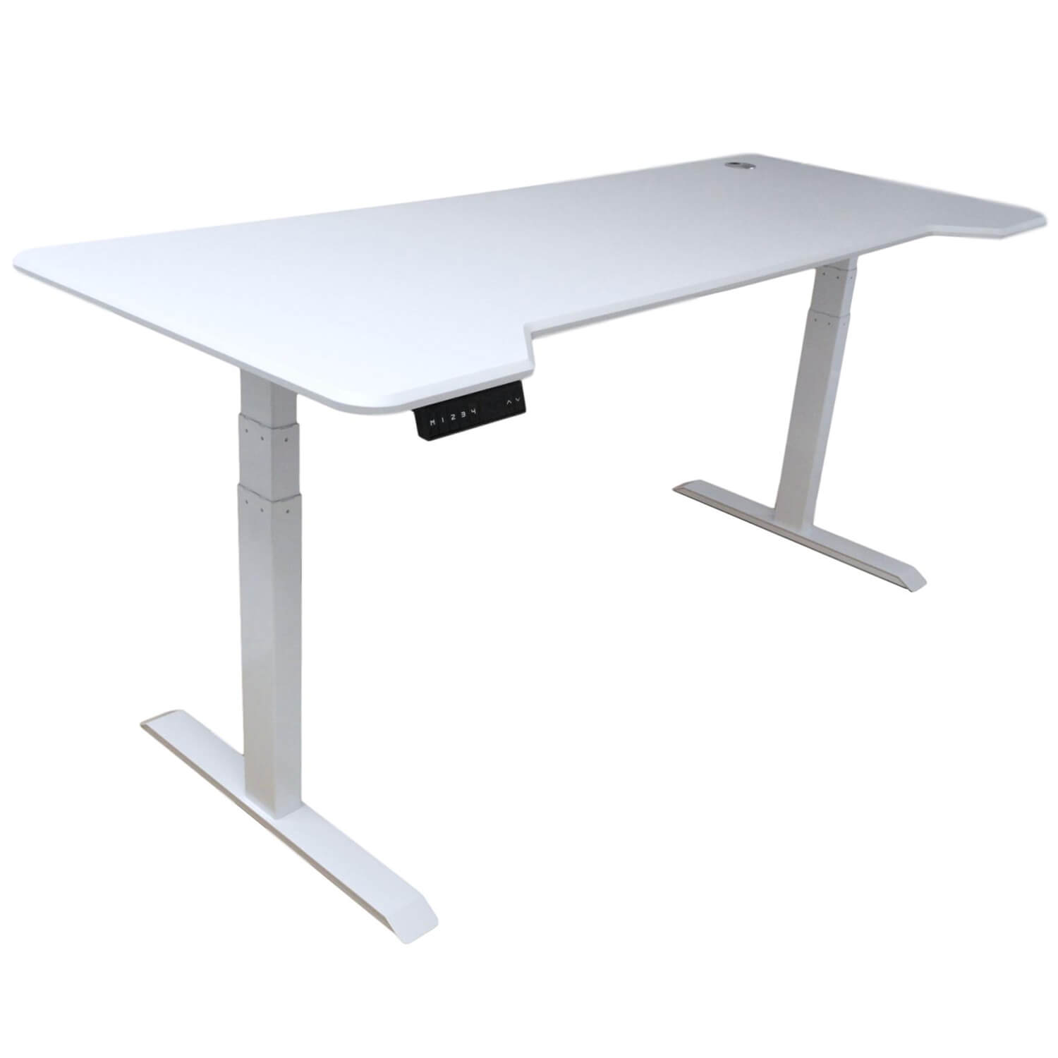 Adjustable Standing Desk White 1800mm ERGODC.