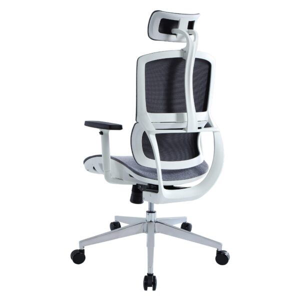 ErgoDC Ergonomic Office Chair High Back Full Mesh Fabric Grey ERGODC.