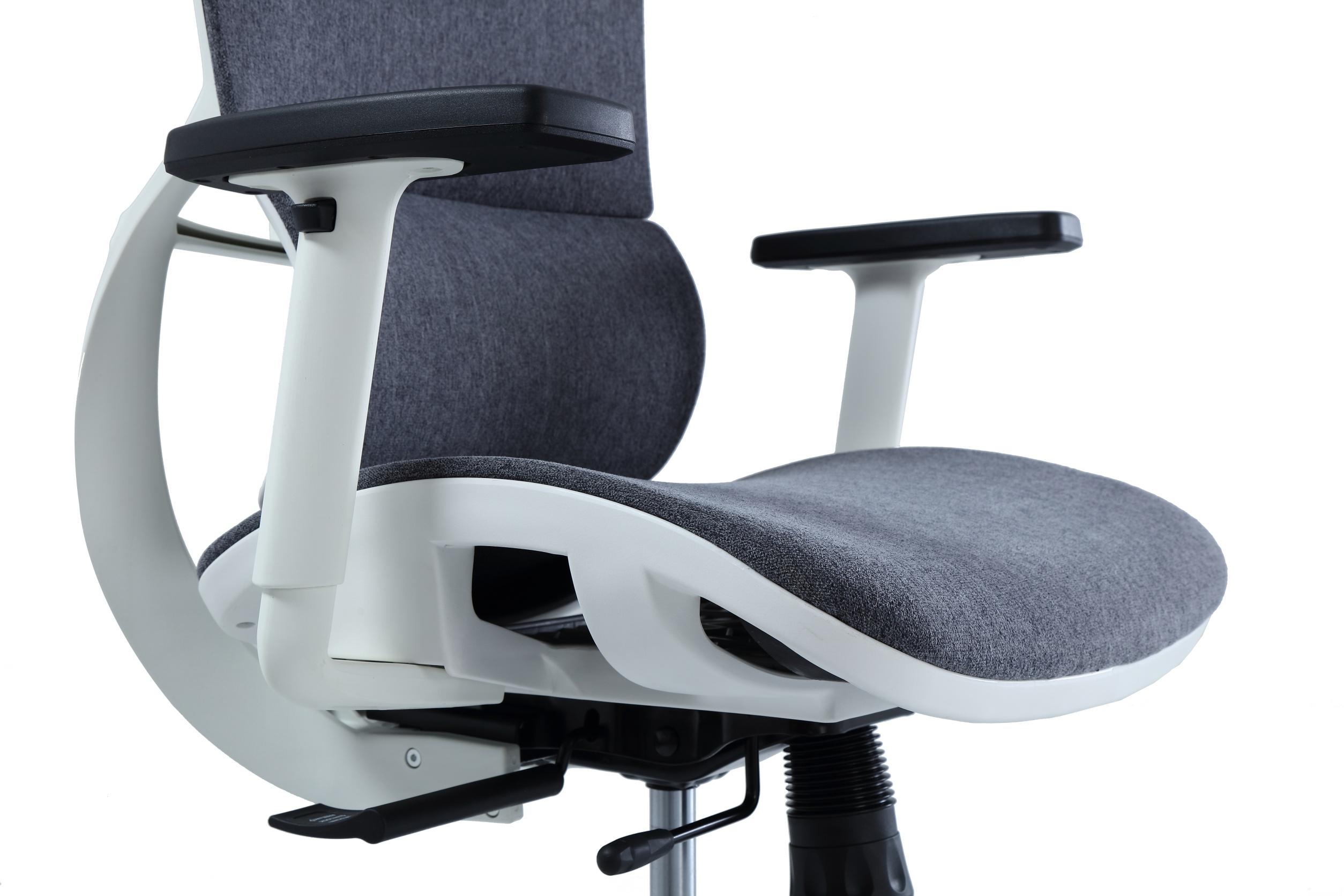 ErgoDC Ergonomic Office Chair High Back Full Mesh Fabric Grey ERGODC.