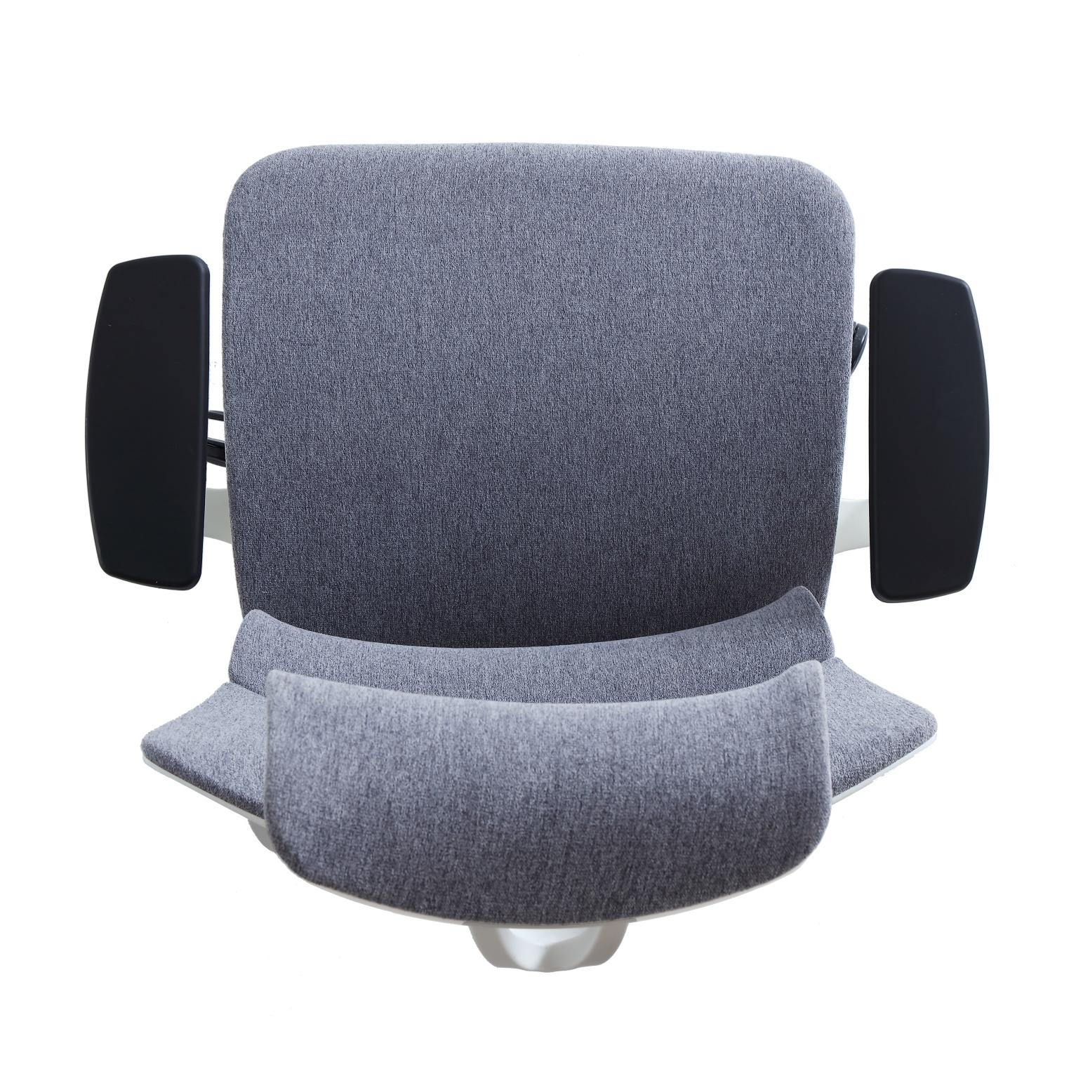 ErgoDC Ergonomic Office Chair High Back Full Mesh Fabric Grey ERGODC.