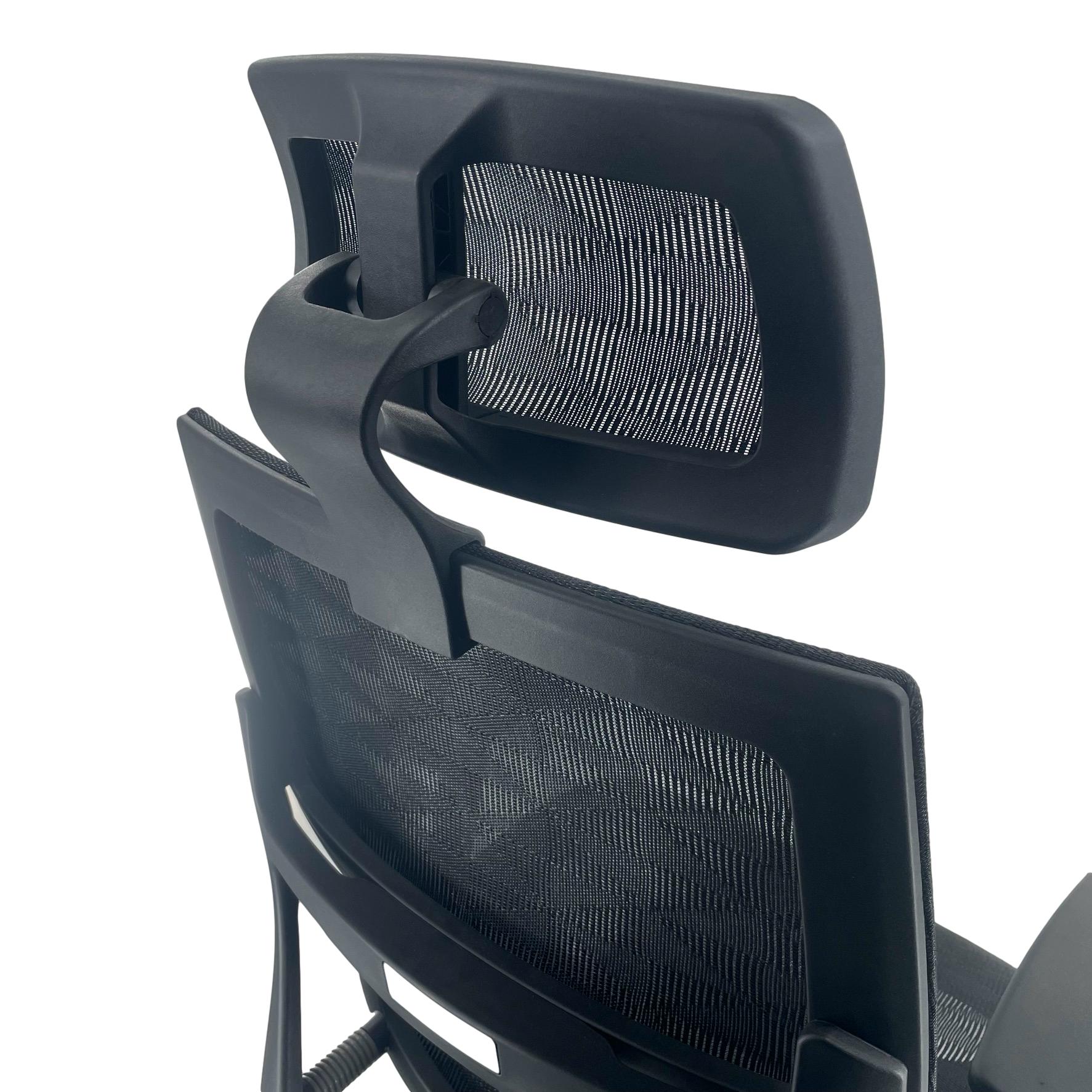 ErgoDC Ergonomic Executive Office Chair High Back Full Mesh Black ERGODC.