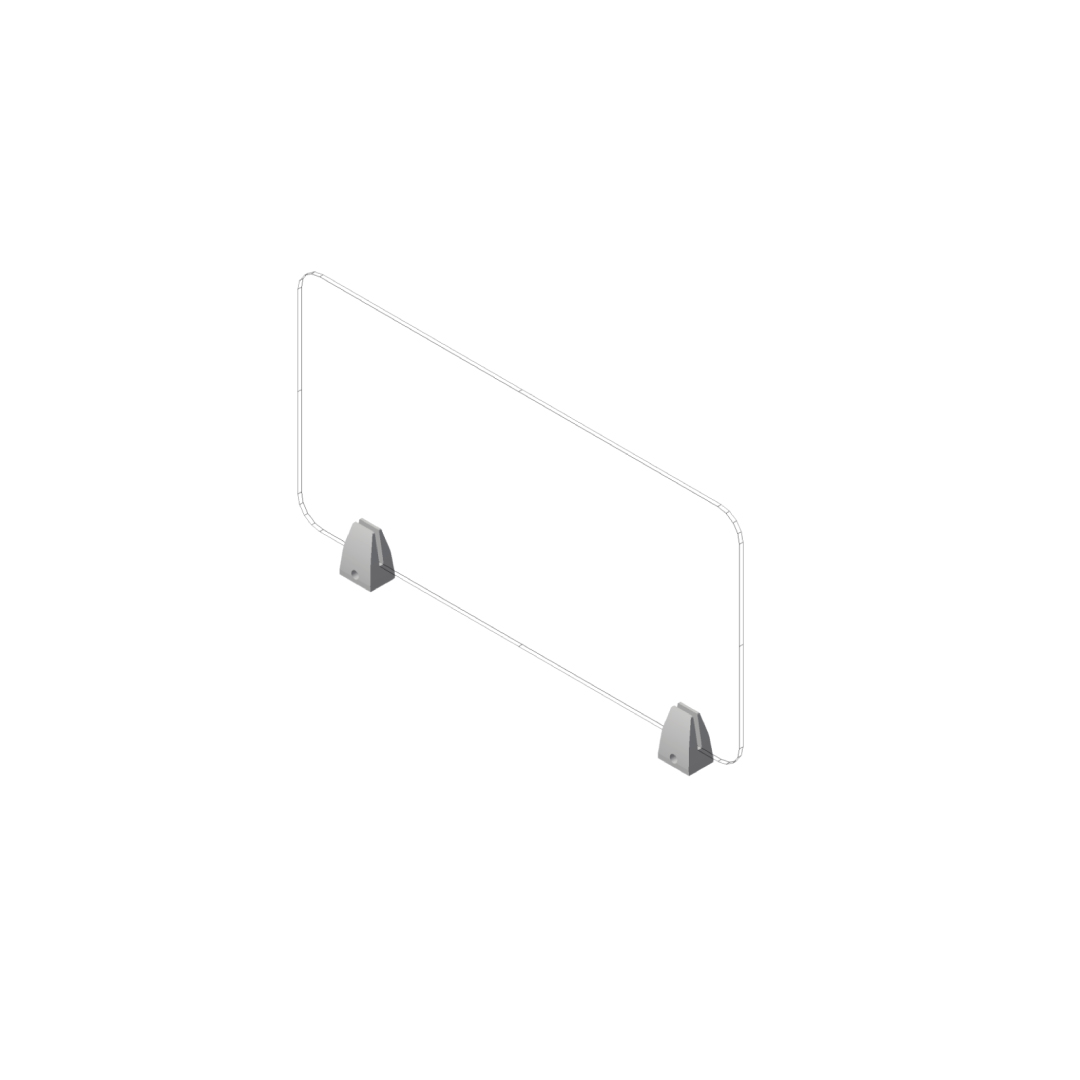 EOS TEMPERED FROSTED GLASS PRIVACY PANEL 1/4″ THICK CAN BE USE AS DRY