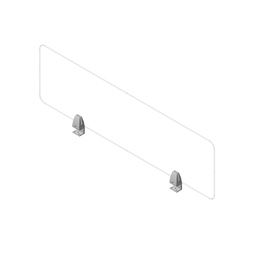 EOS TEMPERED FROSTED GLASS PRIVACY PANEL 1/4″ THICK CAN BE USE AS DRY