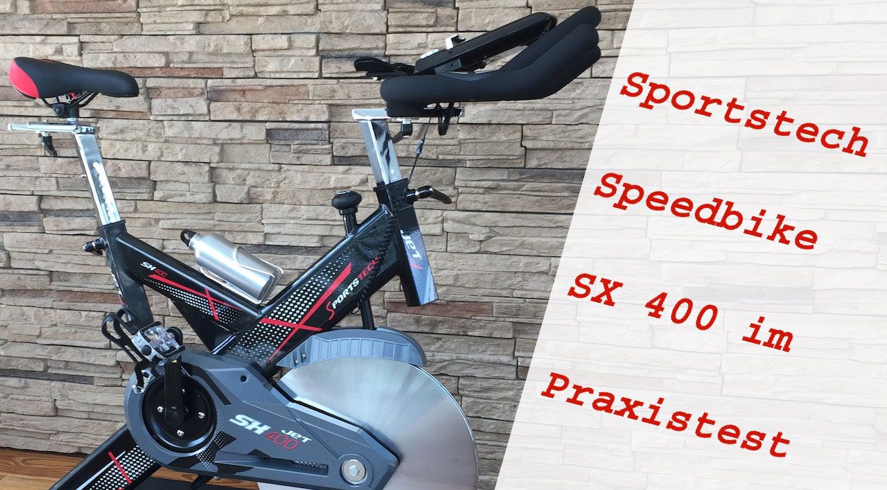 Sportstech Speedbike SX 400 Test Ergometer & Heimtrainer