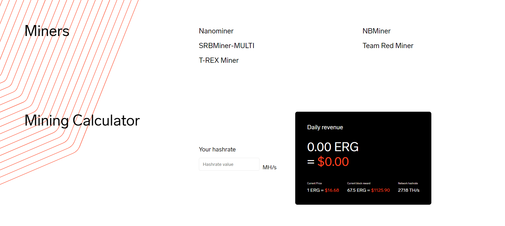 Ergo Mining Be A Part Of Our Growing Network Ergo Platform