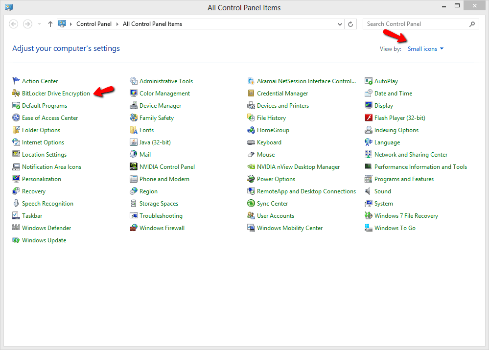 Steps To Enabling BitLocker ERGOS