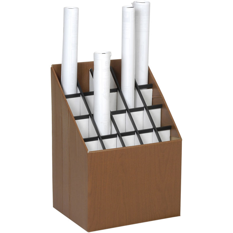 Safco Blueprint Storage Roll Files 20 Tube Model ErgoSpec