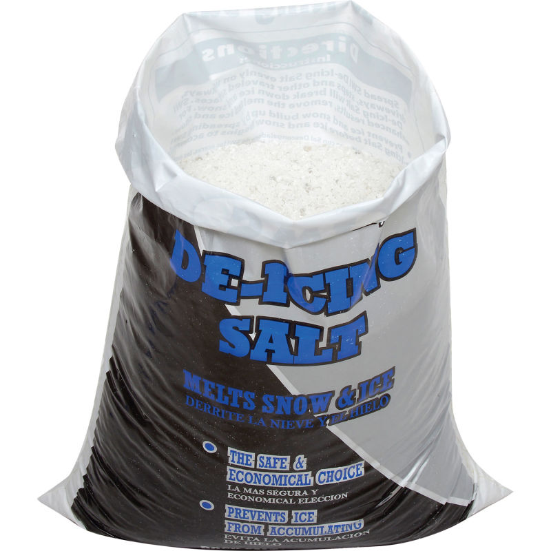 Commercial Rock Salt Crystals 50 Lb. Bag ErgoSpec